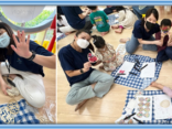 2025年4月、スタッフ8名がアークの子どもたちと一緒に工作をしました！