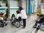 「企業のユニバーサルデザインチャレンジ！」（車いす体験）に参加しました！
