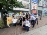 「まちかど100mクリーンアクション」に参加しました！