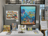 昨年度に続き、今年度も障がいのあるアーティストの作品展を開催しています！