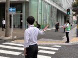 交通安全誘導パトロールに参加しました！