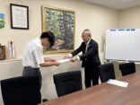 地域の中学校の職場体験の受け入れをしました！